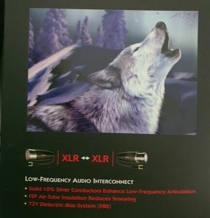AUDIOQUEST WOLF XLR 5M - SUBWOOFER